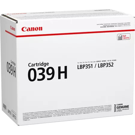 Canon CRG-039 H toner cartridge 1 pc(s) Original Black