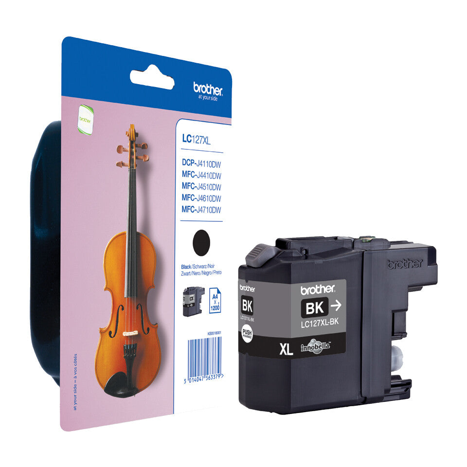 Brother LC127XLBK ink cartridge 1 pc(s) Original Black