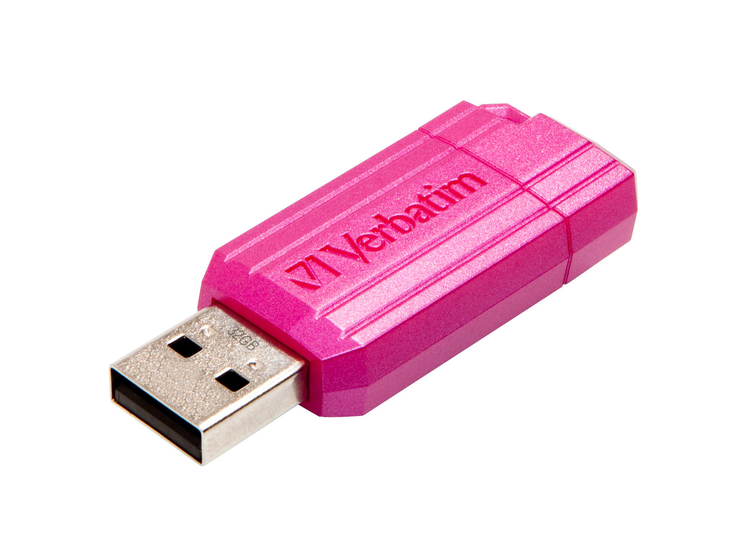 Verbatim PinStripe - USB Drive 32 GB - Hot Pink