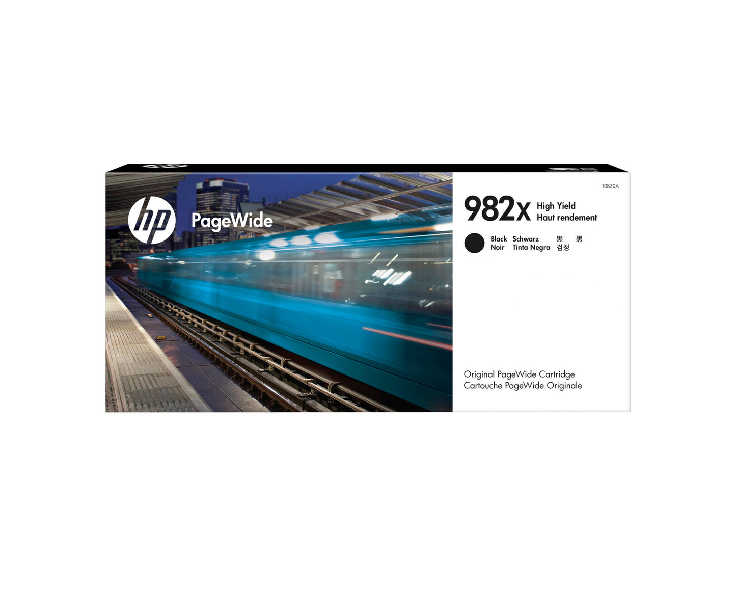 HP 982X High Yield Black Original PageWide Cartridge
