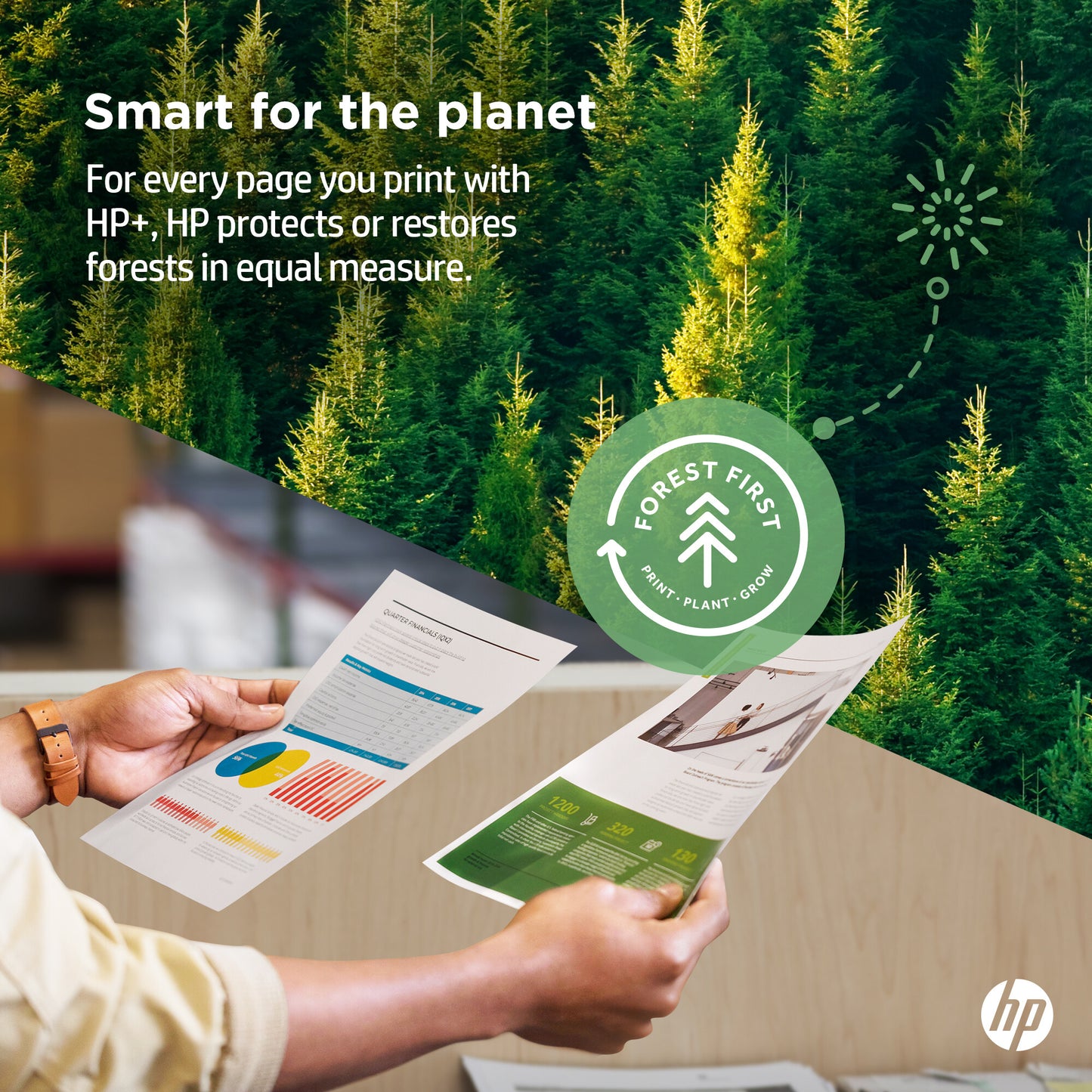 HP OfficeJet Pro 9010e Wireless All-in-One Color Printer, Instant Ink; Two-sided printing
