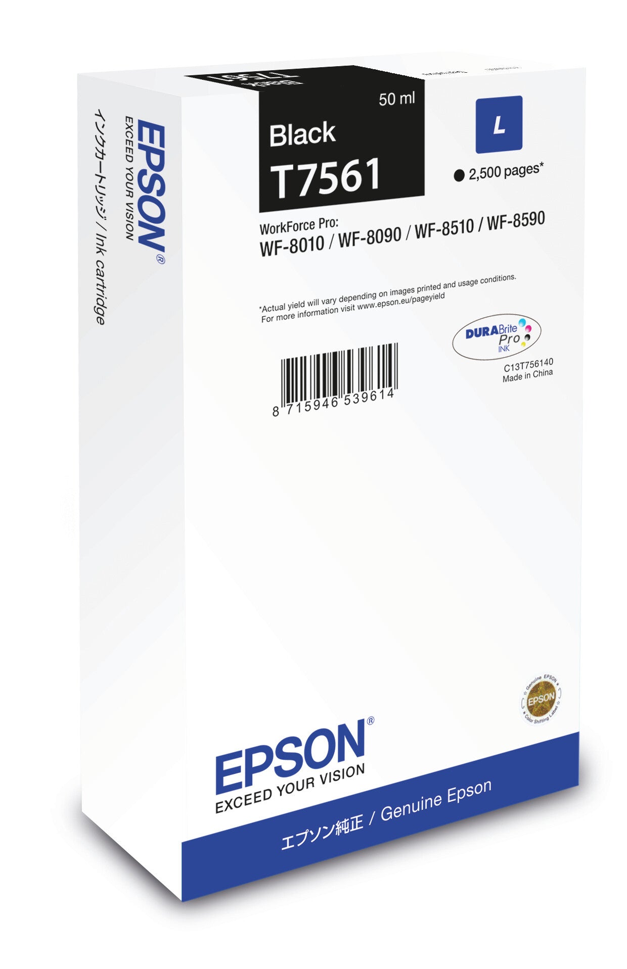 Epson Ink Cartridge L Black