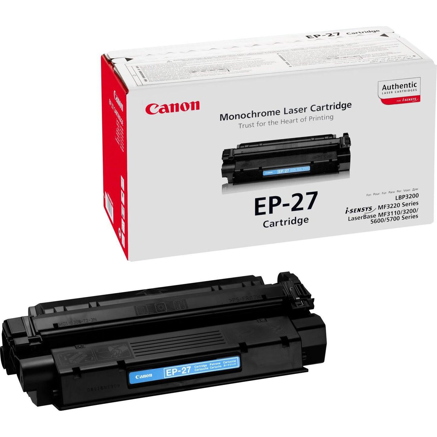 Canon EP-27 toner cartridge 1 pc(s) Original Black