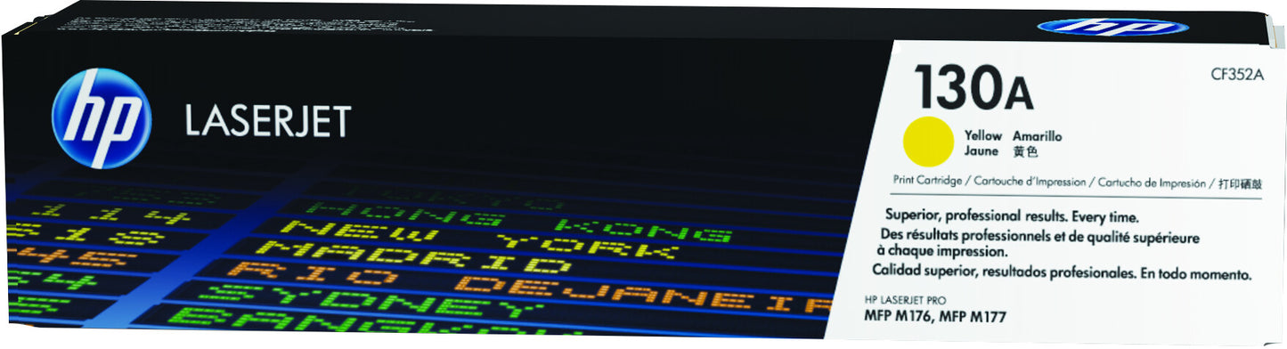 HP 130A Yellow Original LaserJet Toner Cartridge