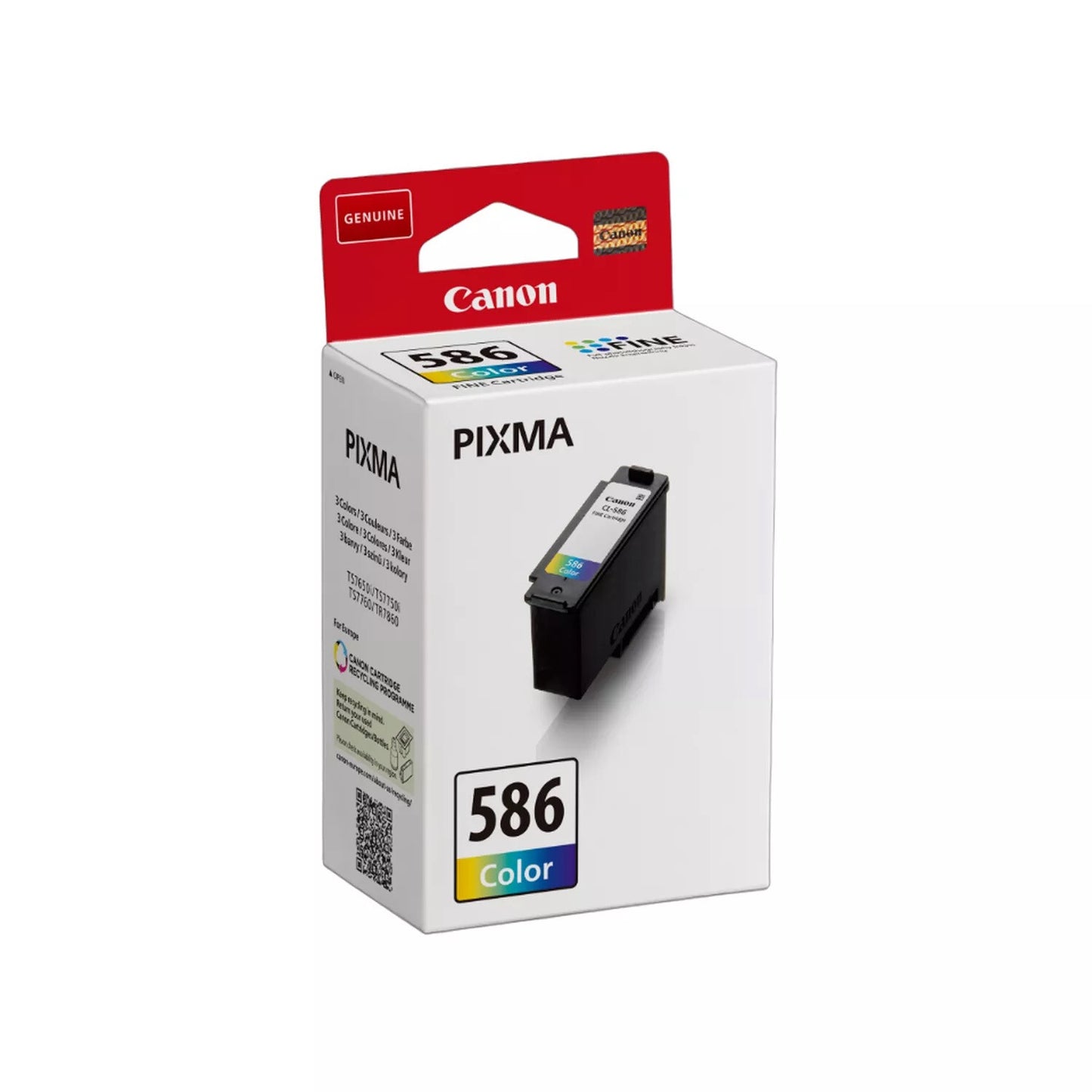 Canon CL-586 ink cartridge 1 pc(s) Original Standard Yield