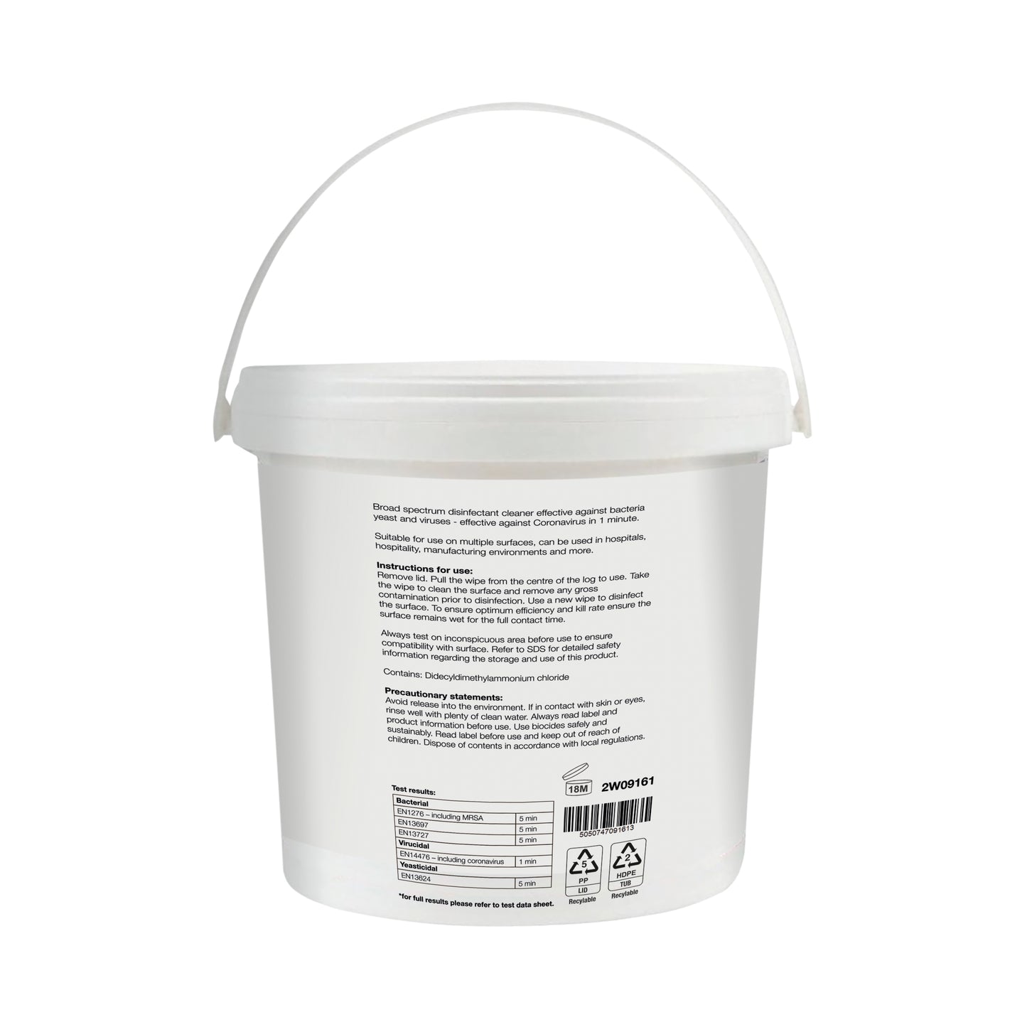 2Work Biodegradable Eucalyptus Wipes (Pack of 400) 2W09162