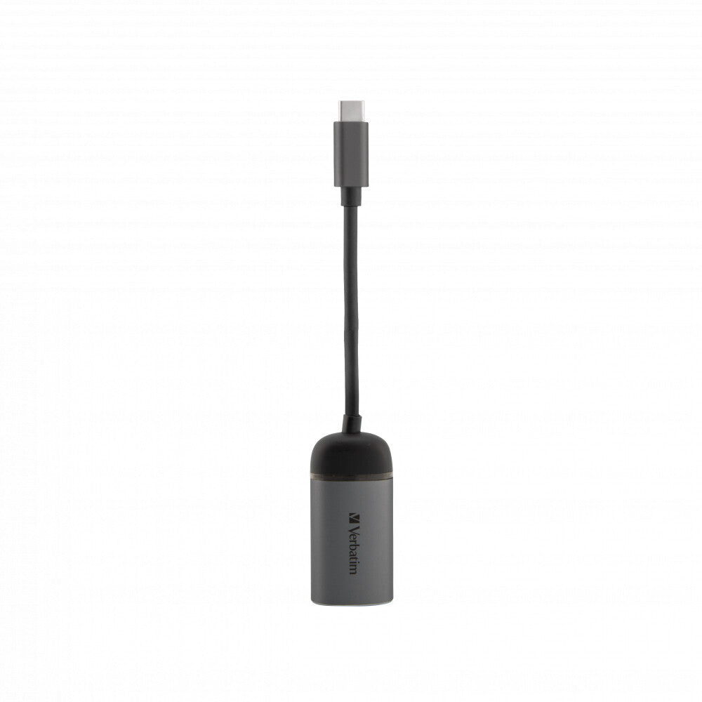 Verbatim 49146 laptop dock/port replicator USB 3.2 Gen 1 (3.1 Gen 1) Type-C Black, Silver