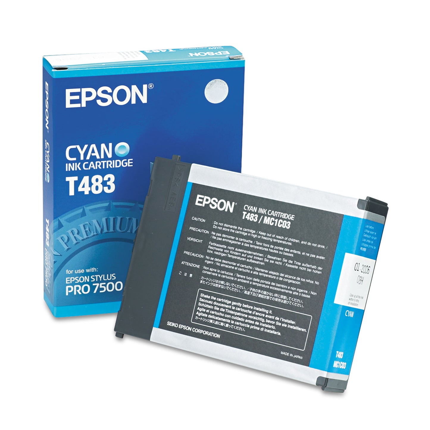 Epson Singlepack Cyan T483011