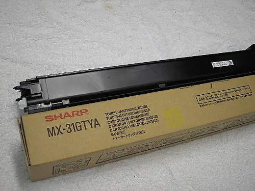 SHARP MX 2600N TONER 285G CARTRIDGE YLELOW ACC, MX-31GTYA