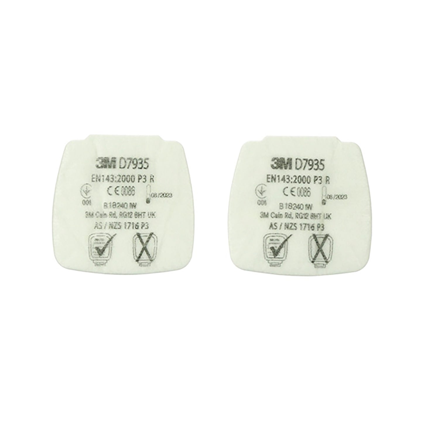 3M D7935 respirator accessory Particulate filter 4 pc(s)