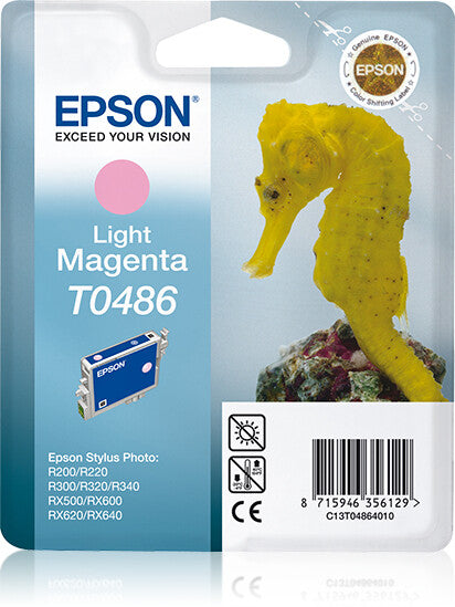 Epson Seahorse Singlepack Light Magenta T0486