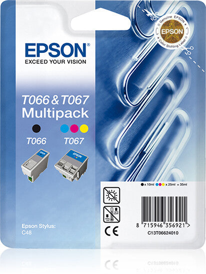 Epson Paperclip Multipack 4-colours T0662