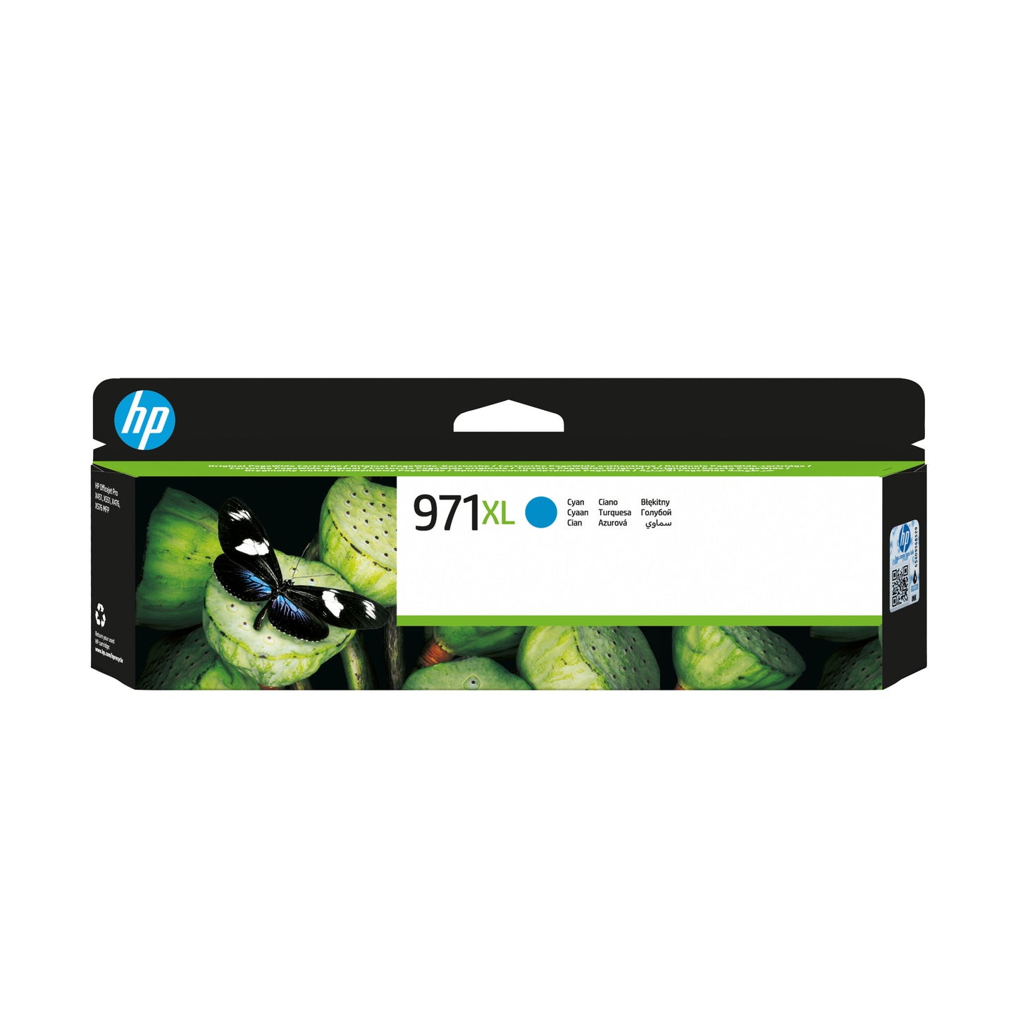 HP 971XL High Yield Cyan Original Ink Cartridge