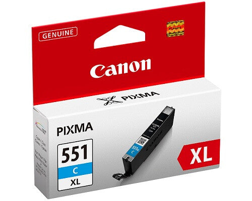 Canon CLI-551XL C w/sec ink cartridge 1 pc(s) Original High (XL) Yield Photo cyan