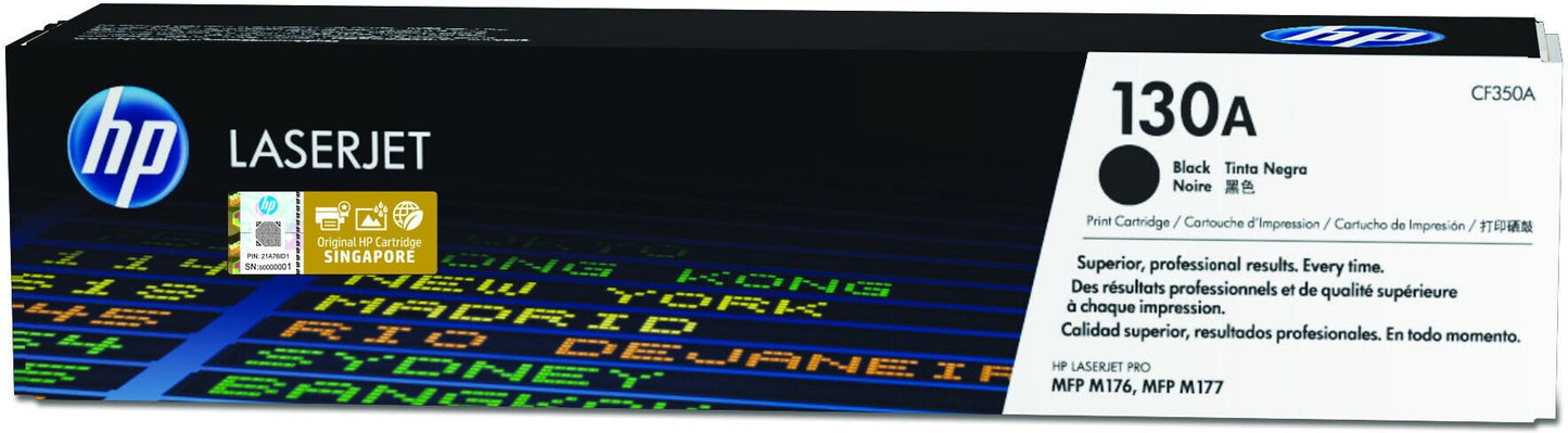 HP 130A Black Original LaserJet Toner Cartridge