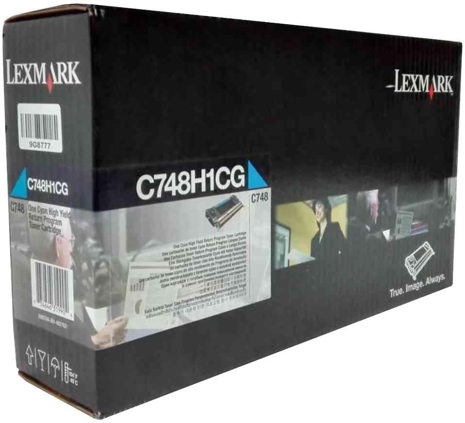 Lexmark C748H1CG toner cartridge 1 pc(s) Original Cyan