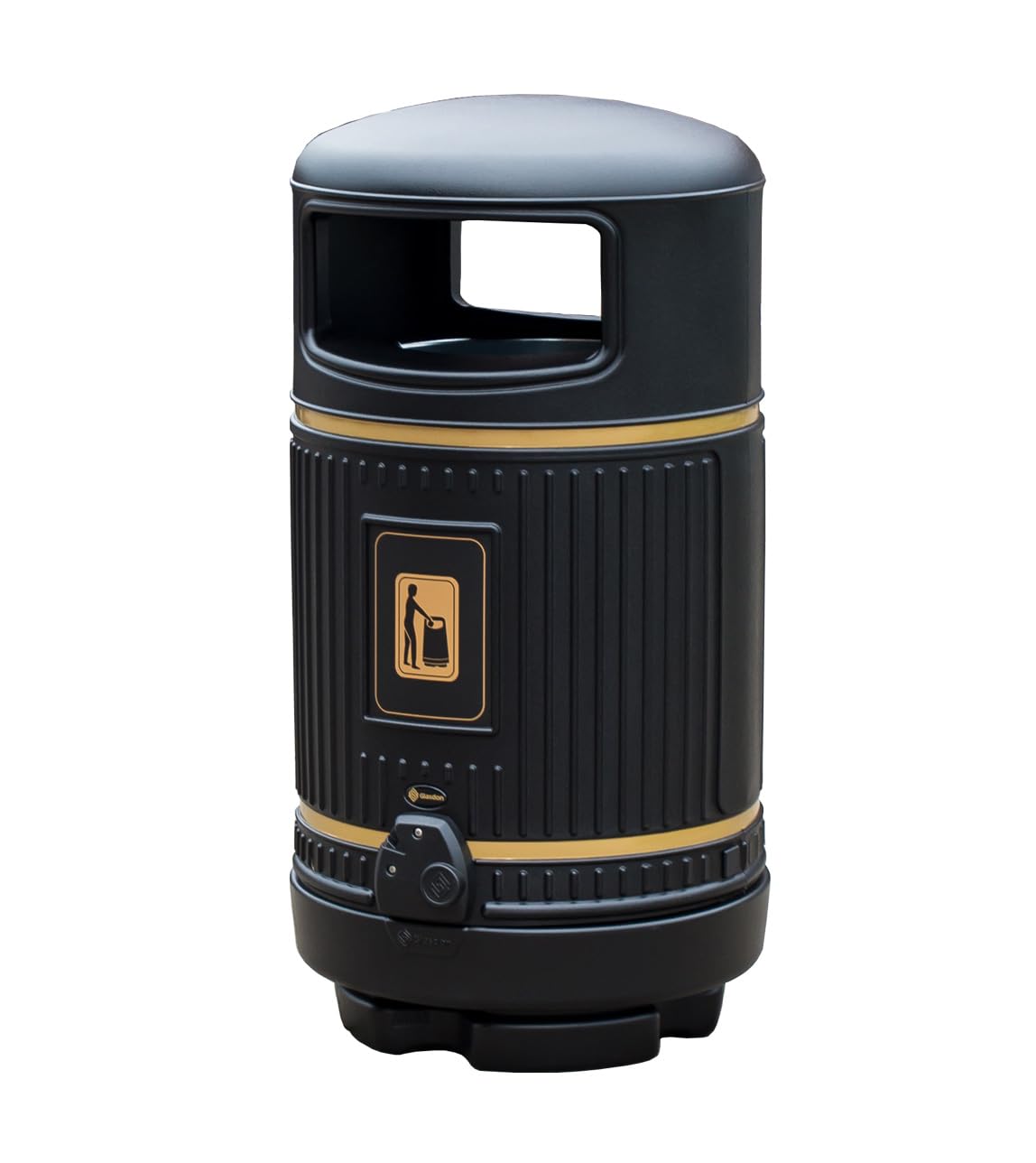 Glasdon Topsy Royale Outdoor 90-Litre Metal Liner, BINB0B1QSCM7C