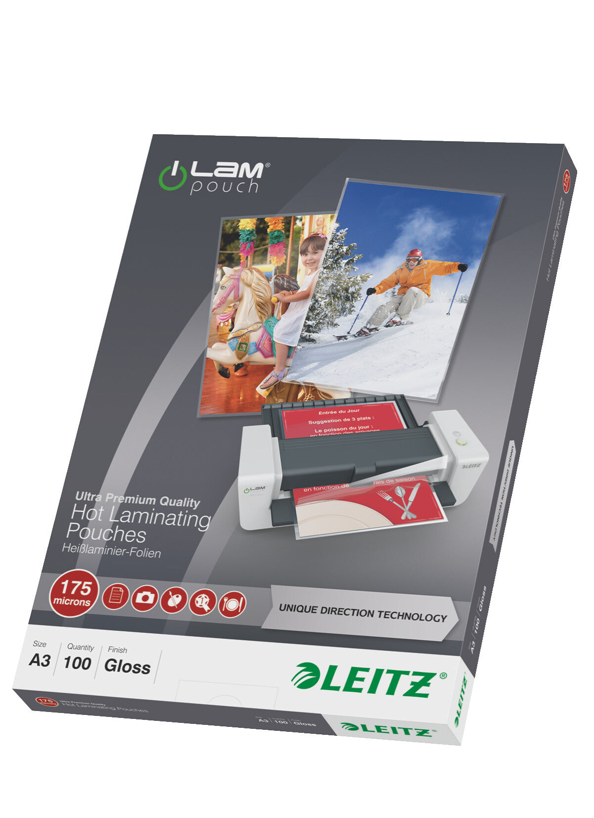 Leitz iLAM UDT laminator pouch 100 pc(s)