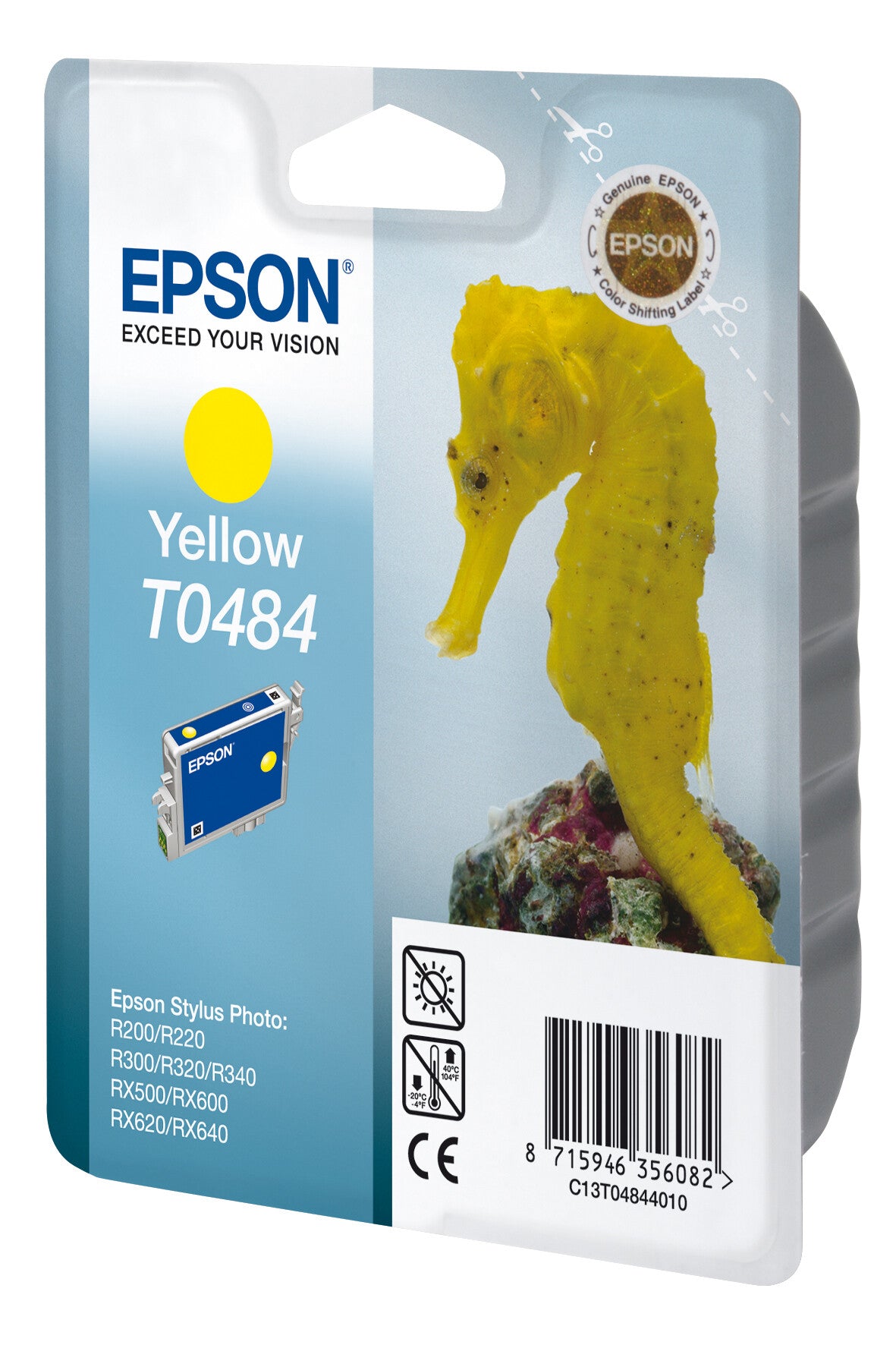 Epson Seahorse Singlepack Yellow T0484