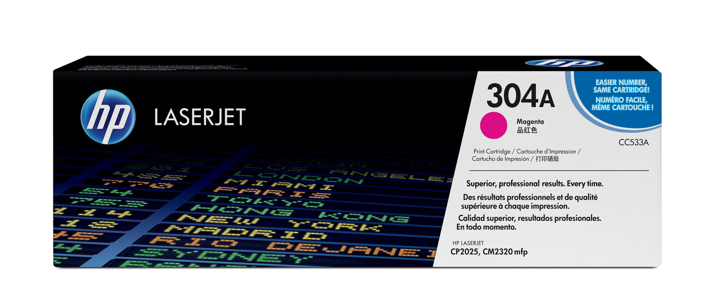 HP 304A Magenta Original LaserJet Toner Cartridge