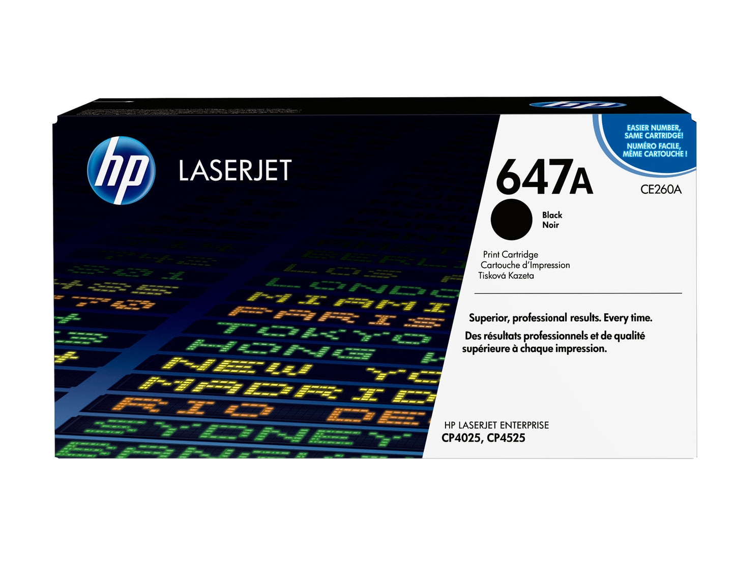 HP 647A Black Original LaserJet Toner Cartridge