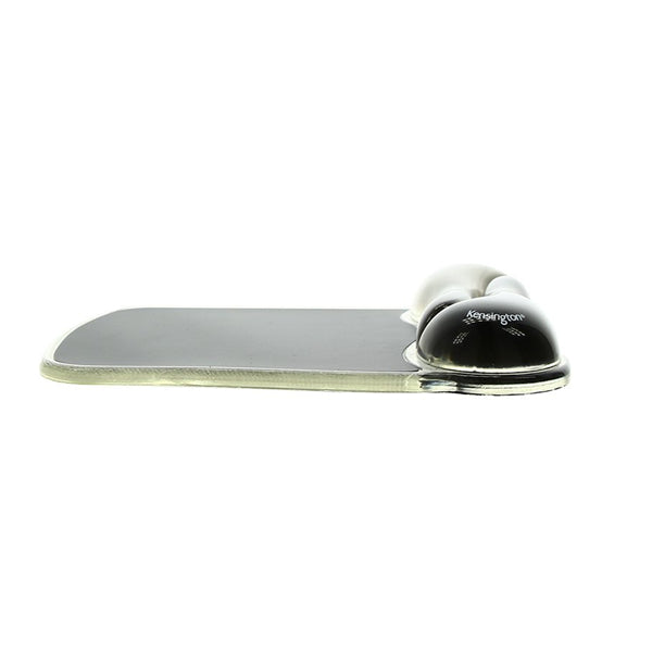 Kensington Duo Gel Mouse Pad with Integrated Wrist Support - Smoke/Black