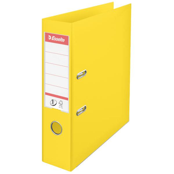 Esselte No.1 VIVIDA Lever Arch File PP, 30% pre-consumer recycled foil