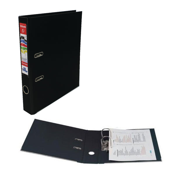 Esselte No.1 VIVIDA Lever Arch File PP, 30% pre-consumer recycled PP foil