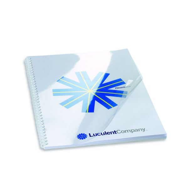 GBC Binding Cover HiClear PVC A4 250 Micron Clear
