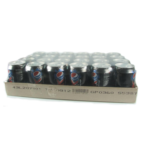 Pepsi Max Cola 330ml Cans (Pack of 24) 402005