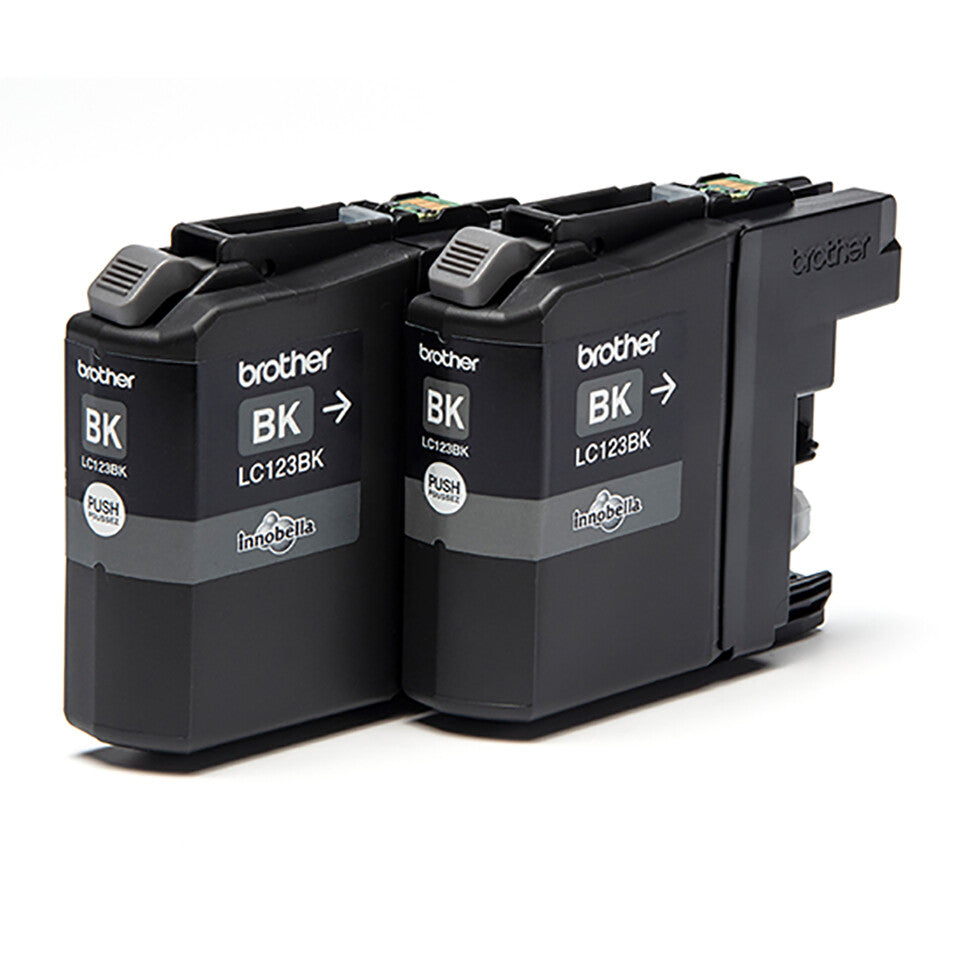 Brother LC123BKBP2 ink cartridge 2 pc(s) Original Black