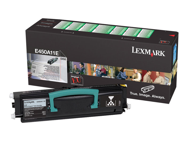 Lexmark E450 toner cartridge 1 pc(s) Original Black