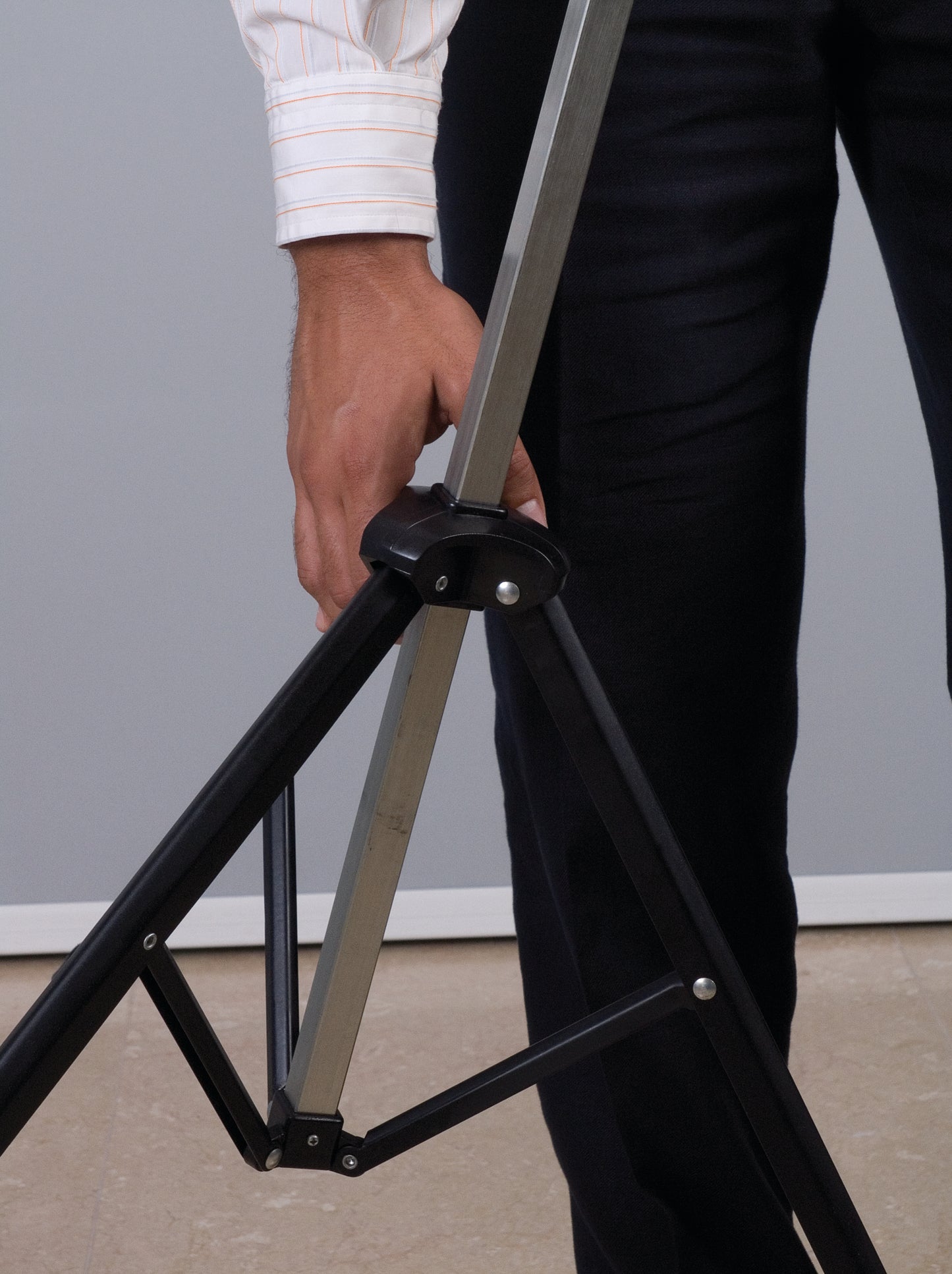 Bi-Office Tripod Projection Screen 1750x1750mm Black 9D006021