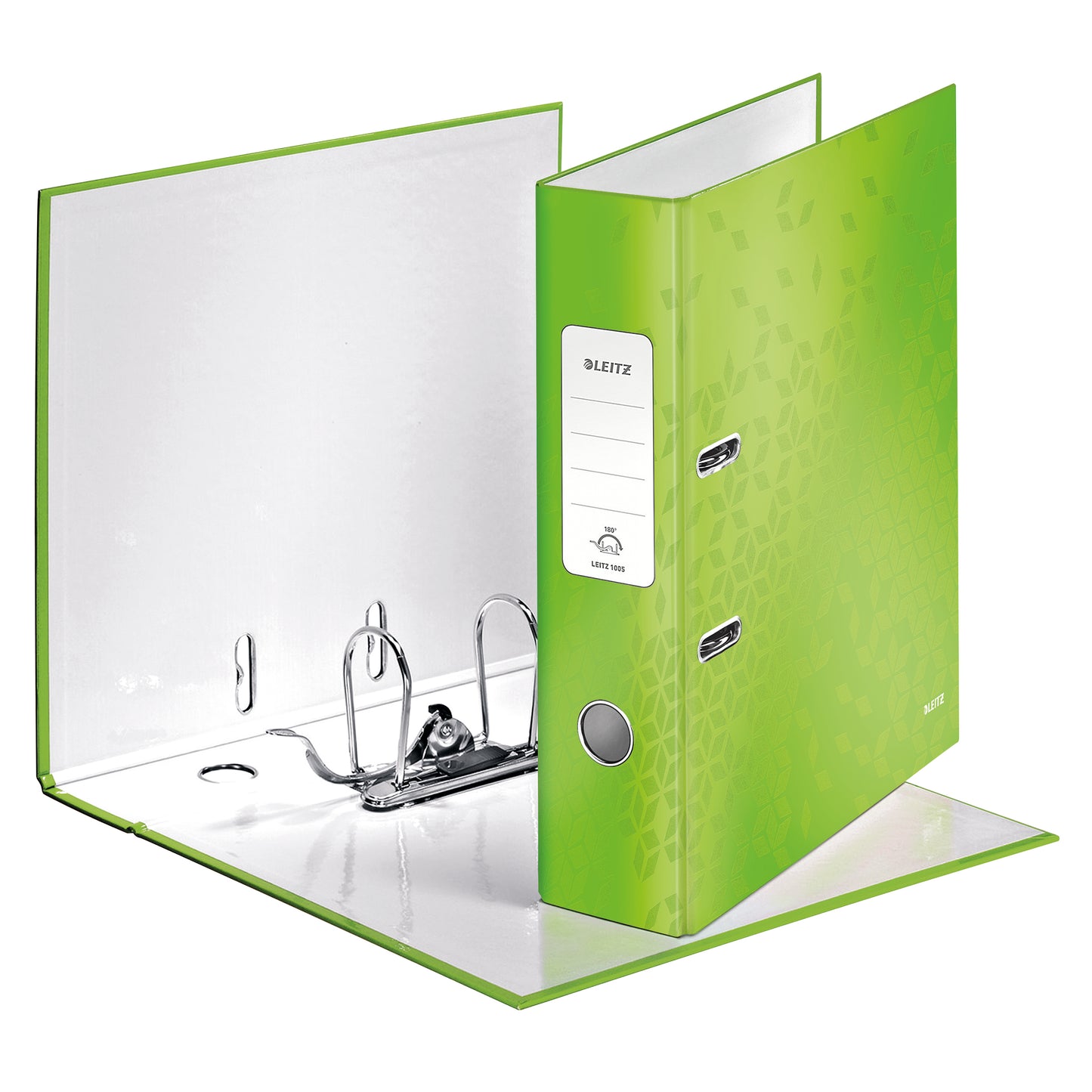 Leitz Lever Arch File 180° WOW POB/Laminated A4/80mm