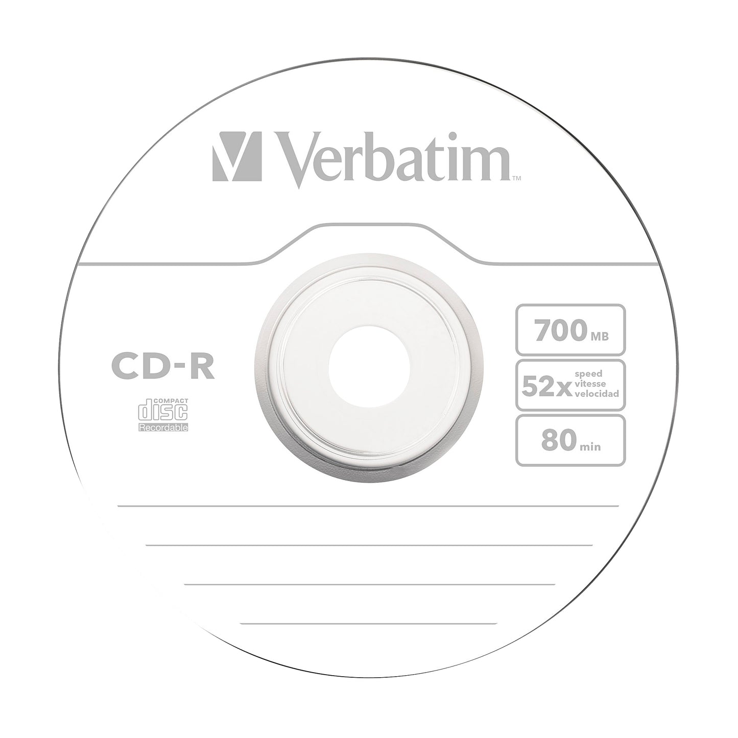 Verbatim CD-R Extra Protection 700 MB 52x 100 pc(s)