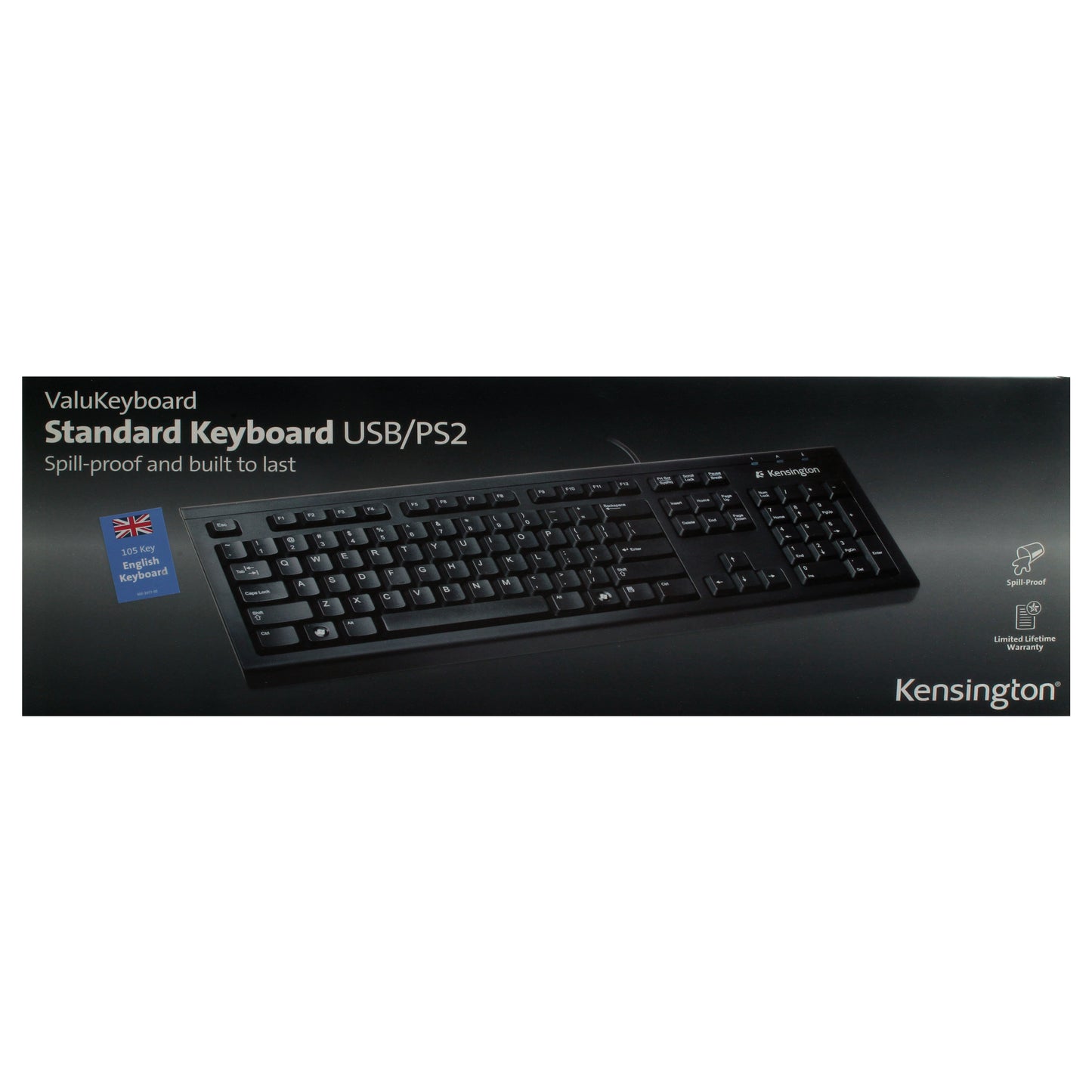 Kensington ValuKeyboard - Wired