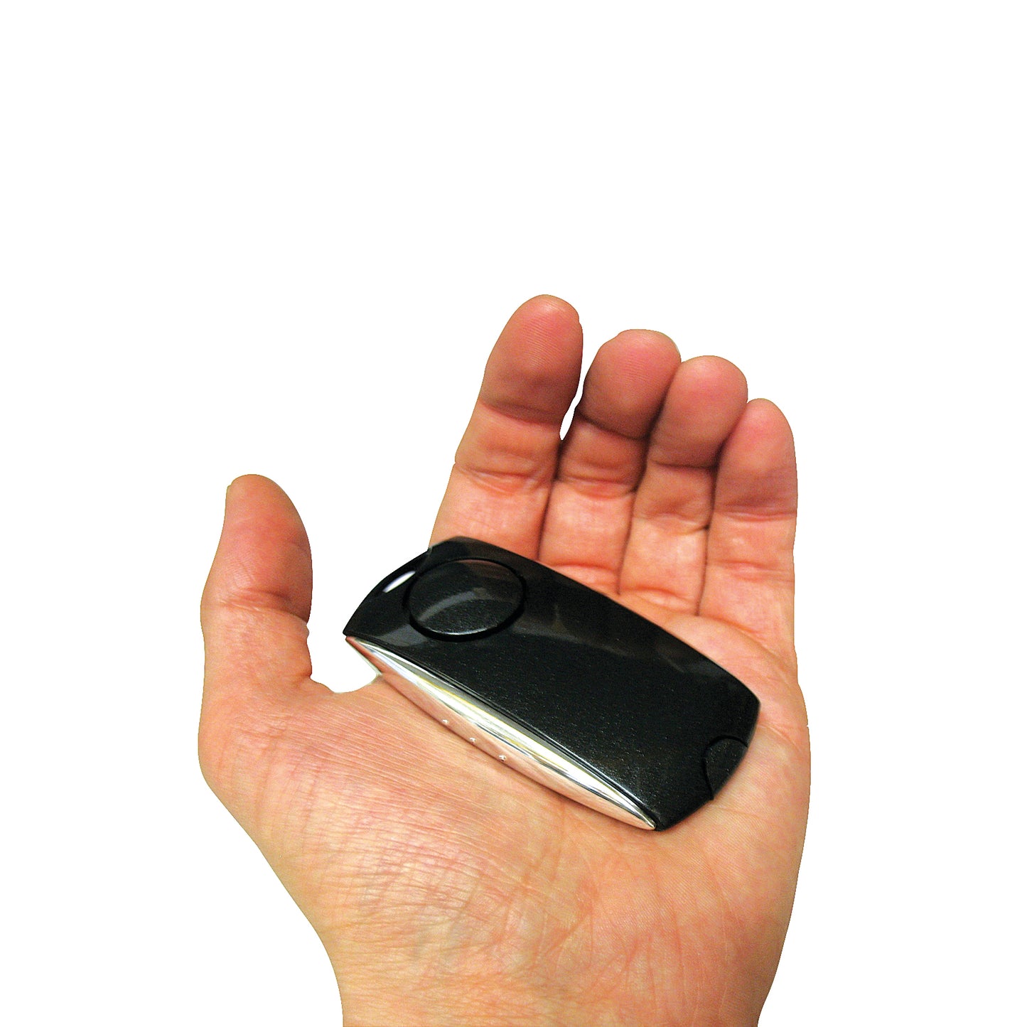 Securikey Personal Alarm Black /Silver (Activate by pushing the sides 120dB siren) PAECABlack