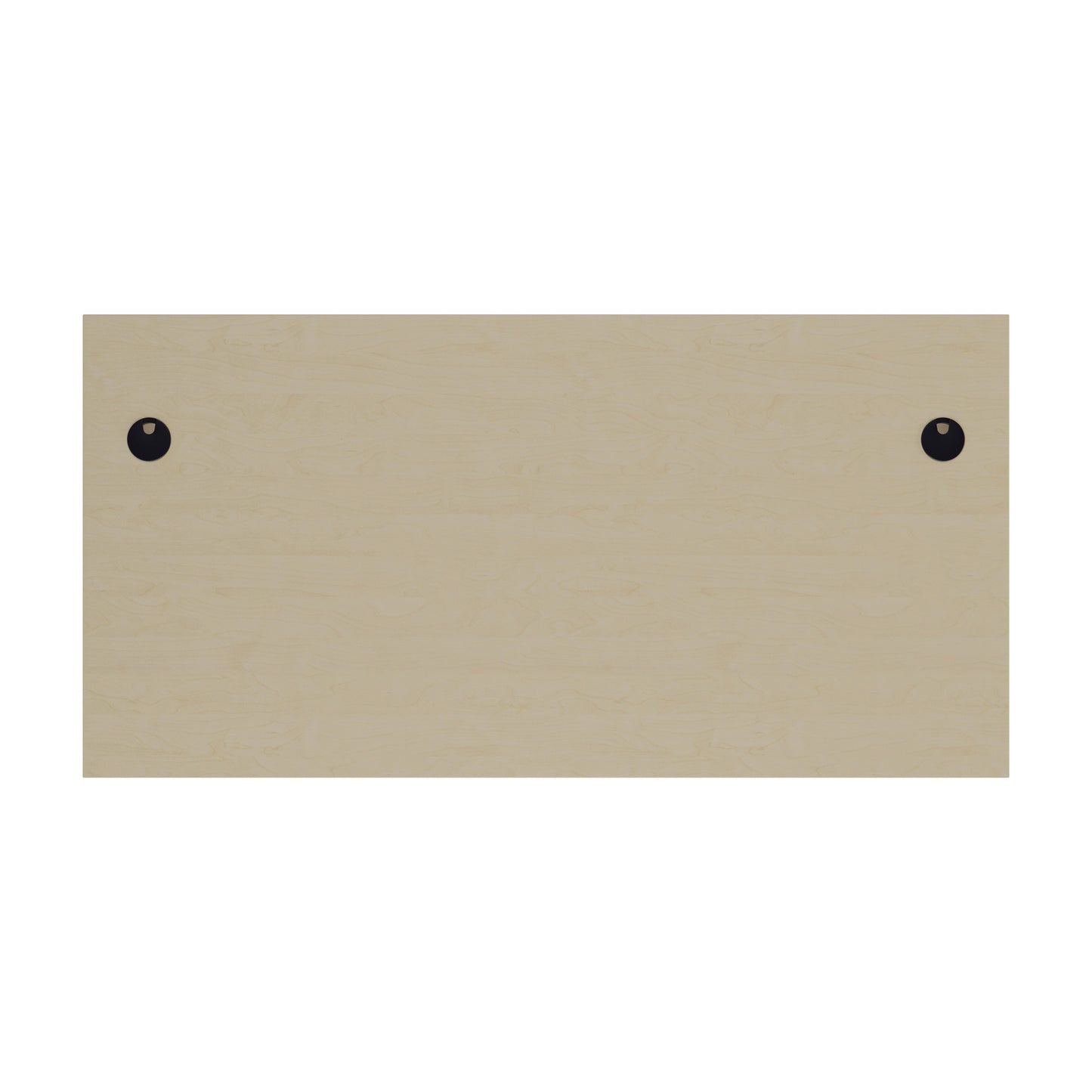 Jemini Rectangular Panel End Desk 1400x800x730mm Maple KF804444