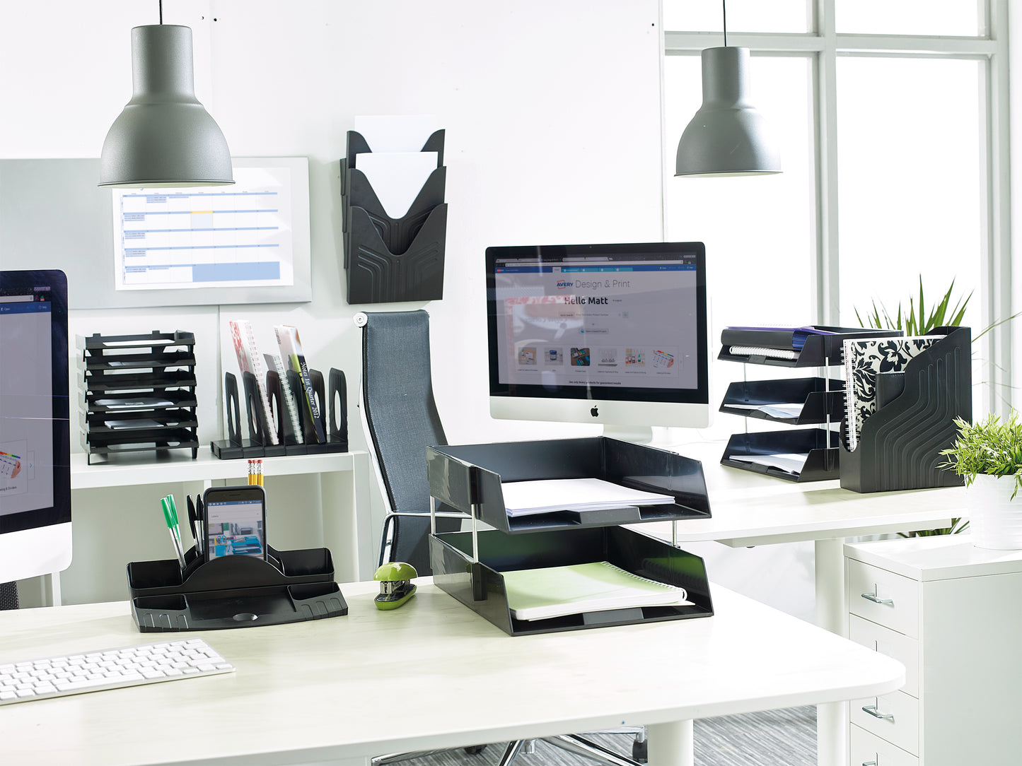 Avery Original Literature Holder Black (Pack of 3) 144-3Blk