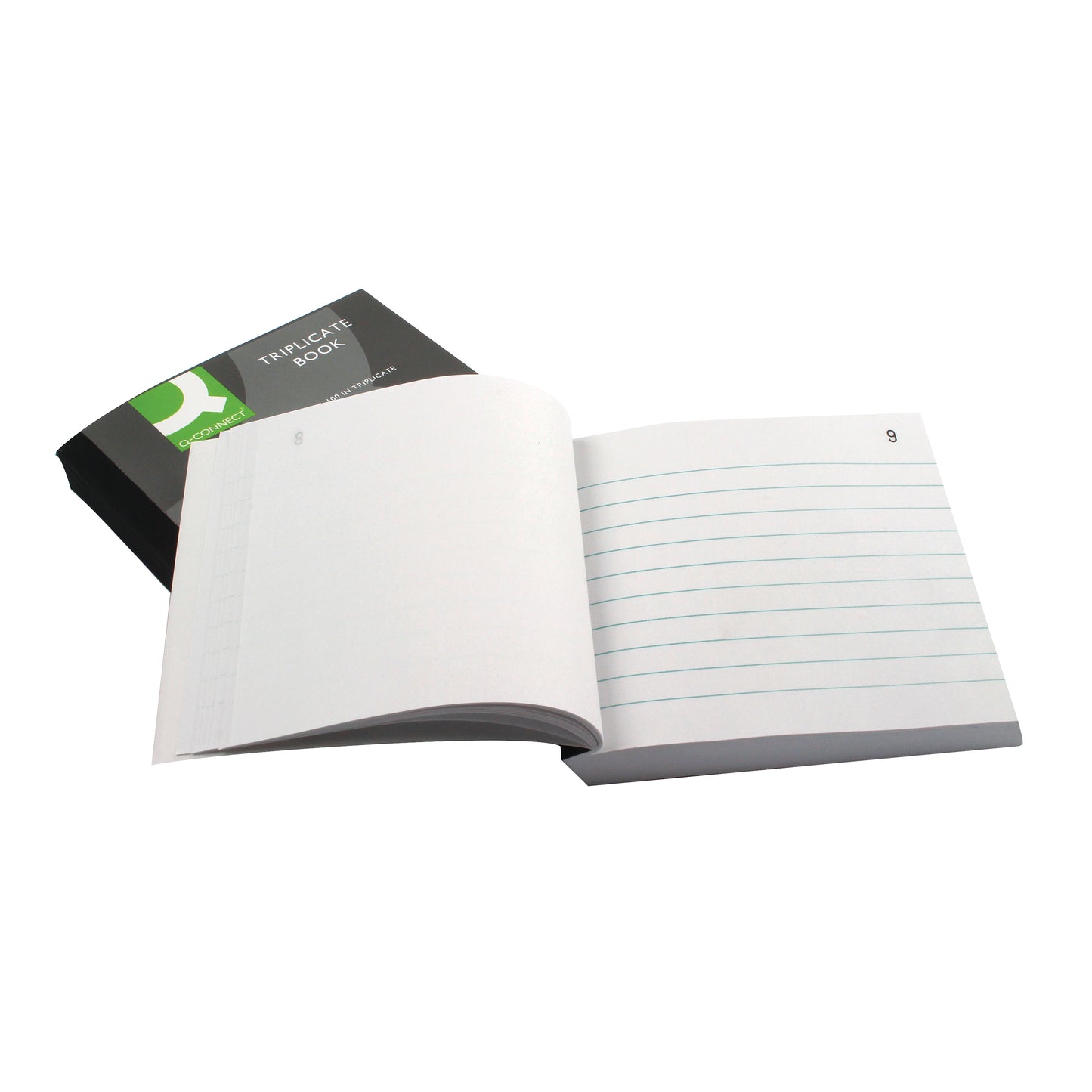Q-Connect Feint Ruled Triplicate Book 102x127mm KF04097