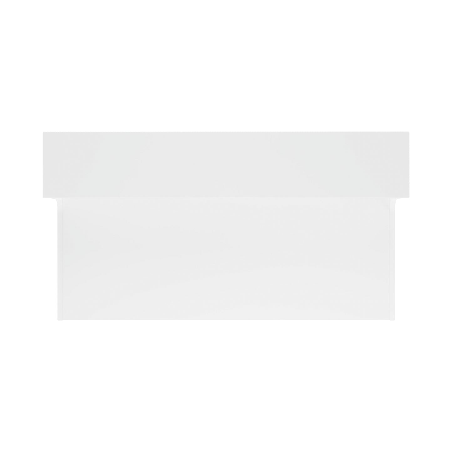 Jemini Reception Unit 1600x800x740mm White KF839534