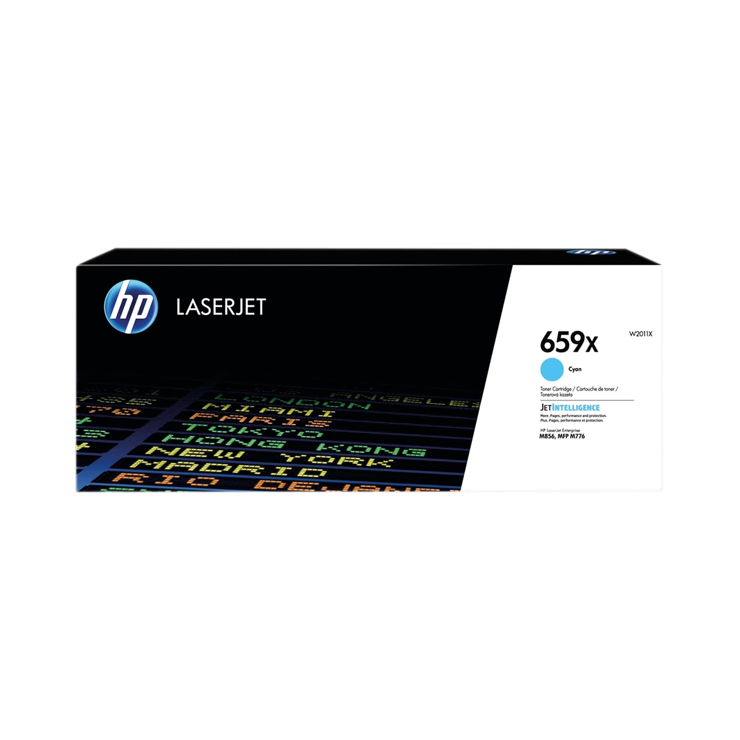 HP 659X LaserJet Toner Cartridge High Yield Cyan W2011X