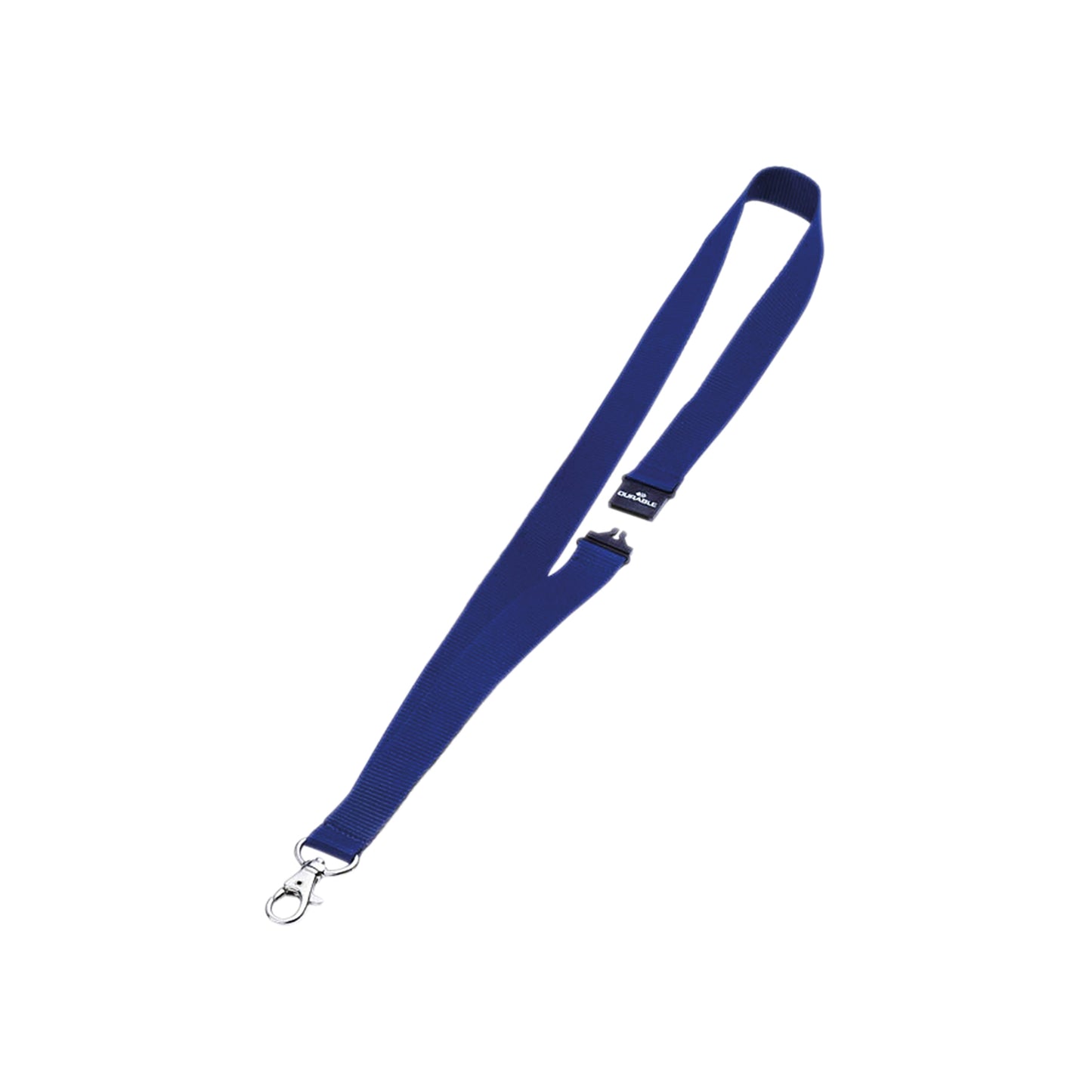 Durable Name Badge Lanyard 20mm Green (Pack of 10) 8137/05