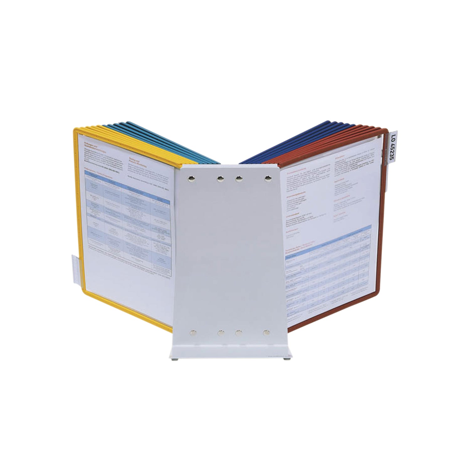 Durable Vario Desk Unit 20 Display Panel System Assorted 5699/00