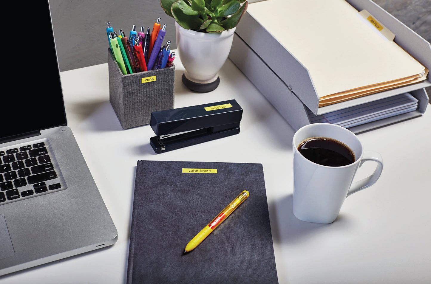 Dymo 45808 D1 Labelmaker Tape 19mm x 7m Black on Yellow S0720880