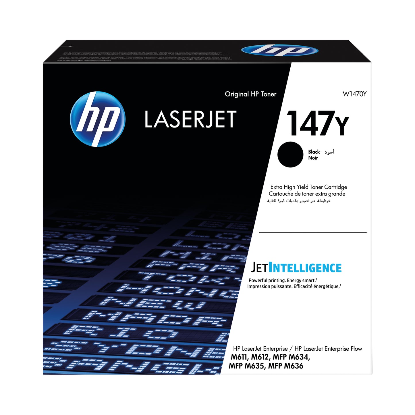 HP 147Y Laserjet Toner Cartridge Extra High Yield Black W1470Y
