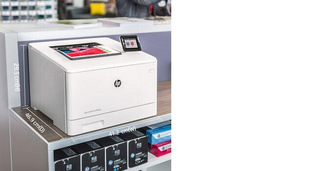 HP Color LaserJet Pro M454dn, Print, Two-sided printing
