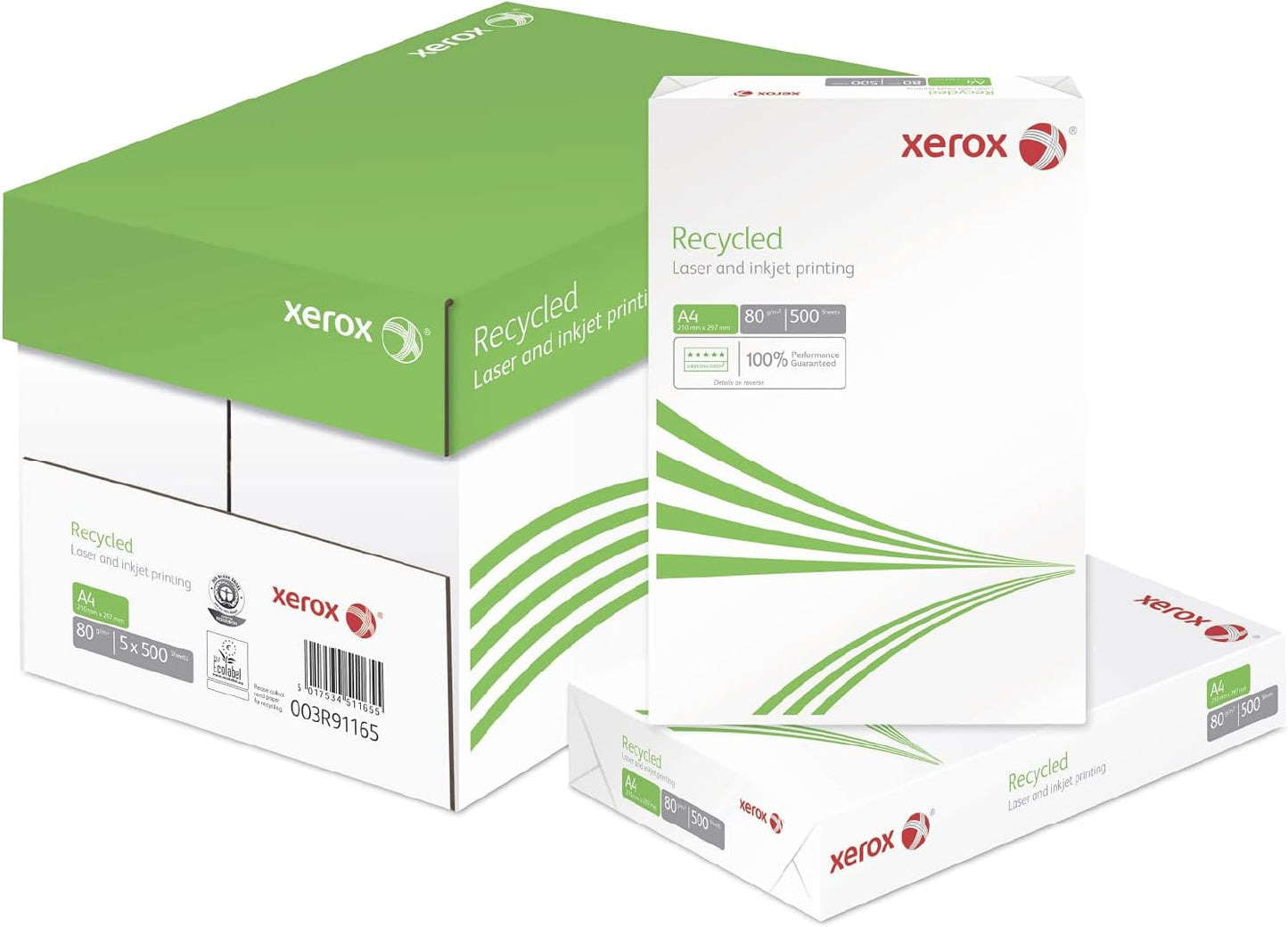Xerox Recycled-210X297mm 80Gm2 PRICE PER BOX 2500 shts, 003R91165