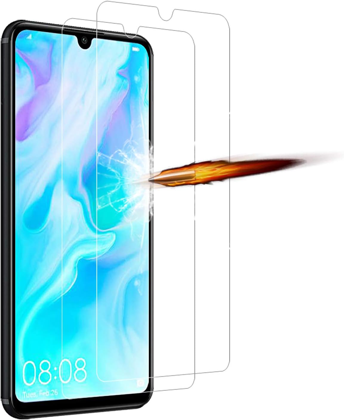 ANKENGS HUAWEI P30 protector, B07PPGD5PM