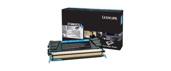 Lexmark X748H2CG toner cartridge 1 pc(s) Original Cyan